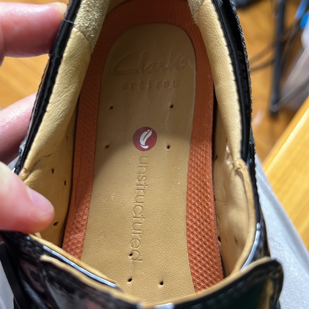 Ladies Clarks Un Structured Slip On Shoes Un Loop… - image 8